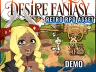 DESIRE FANTASY DEMO [Asset Pack Demo]-RPG RETRO TOPDOWN cover